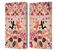 Head Case Designs Officially Licensed Cat Coquillette Bunny Lovers Animals Leather Wallet Case Compatible With Amazon Fire Max 11 2023