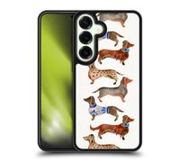 Head Case Designs Officially Licensed Cat Coquillette Dachshunds Animals Gel Armour Case [Military Grade Protection] Compatible With Samsung Galaxy S25