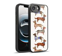 Head Case Designs Officially Licensed Cat Coquillette Dachshunds Animals Gel Armour Case [Military Grade Protection] Compatible With Apple iPhone 16e / iPhone 17e