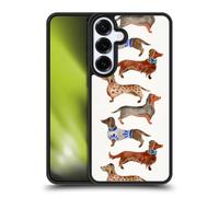 Head Case Designs Officially Licensed Cat Coquillette Dachshunds Animals Gel Armour Case [Military Grade Protection] Compatible With Samsung Galaxy S25+