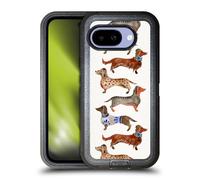 Head Case Designs Officially Licensed Cat Coquillette Dachshunds Animals Ultra-Armoured Shockproof Case [Military Grade Protection] Compatible With Google Pixel 9A