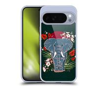 Head Case Designs Officially Licensed Cat Coquillette Elephant And Aloe Tropical Wildlife Gel Case [Military Grade Protection] Compatible with Google Pixel 10 Pro XL and Compatible with MagSafe