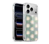 Head Case Designs Officially Licensed Cat Coquillette Fan Palm Sparkles Tropical Wildlife Gel Case [Military Grade Protection] Compatible with Apple iPhone 17 Pro and Compatible with MagSafe