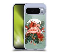 Head Case Designs Officially Licensed Cat Coquillette Flamingo And Lilies Tropical Wildlife Gel Case [Military Grade Protection] Compatible with Google Pixel 10 Pro XL and Compatible with MagSafe