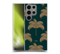 Head Case Designs Officially Licensed Cat Coquillette Palm Tree Oasis Tropical Wildlife Hard Back Case Compatible With Samsung Galaxy S24 Ultra 5G