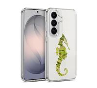 Head Case Designs Officially Licensed Cat Coquillette Seahorse Green Sea Gel Case [Military Grade Protection] Compatible with Samsung Galaxy S26 and Compatible with MagSafe