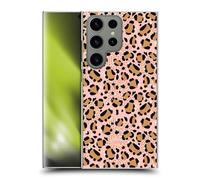 Head Case Designs Officially Licensed Cat Coquillette Sparkly Leopard Print Tropical Wildlife Hard Back Case Compatible With Samsung Galaxy S24 Ultra 5G