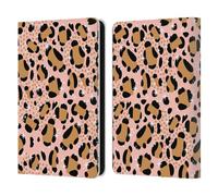 Head Case Designs Officially Licensed Cat Coquillette Sparkly Leopard Print Tropical Wildlife Leather Wallet Case Compatible With Amazon Kindle 11th Gen 6in 2022