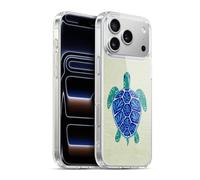 Head Case Designs Officially Licensed Cat Coquillette Turtle Blue Sea Gel Case [Military Grade Protection] Compatible with Apple iPhone 17 Pro Max and Compatible with MagSafe