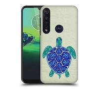 Head Case Designs Officially Licensed Cat Coquillette Turtle Blue Sea Hard Back Case Compatible With Motorola Moto G8 Plus