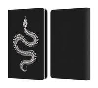 Head Case Designs Officially Licensed Cat Coquillette White Ombre Snake Skeleton Animals Leather Wallet Case Compatible With Amazon Kindle 11th Gen 6in 2022