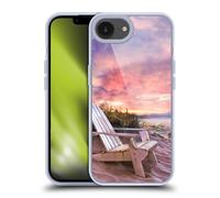 Head Case Designs Officially Licensed Celebrate Life Gallery Coffee Time Beaches 2 Gel Case [Military Grade Protection] Compatible with Apple iPhone 16e and Compatible with MagSafe