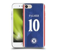 Head Case Designs Officially Licensed Chelsea FC Cole Palmer 2025/26 Players Home Kit 1st Group Gel Case [Military Grade] Compatible with Apple iPhone 7/8 / SE 2020 & 2022 & Compatible with MagSafe