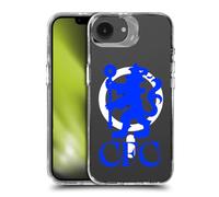 Head Case Designs Officially Licensed Chelsea FC Lions Oversized Logo Icon Shockproof Bumper Case [Military Grade] Compatible with Apple iPhone 16e / Apple iPhone 17e and Compatible with MagSafe