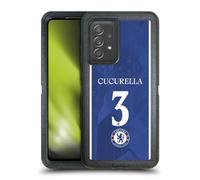 Head Case Designs Officially Licensed Chelsea FC Marc Cucurella 2025/26 Players Home Kit 1st Group Ultra-Armoured Shockproof Case [Military Grade] Compatible With Galaxy A52 / A52s / 5G (2021)