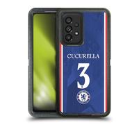 Head Case Designs Officially Licensed Chelsea FC Marc Cucurella 2025/26 Players Home Kit 1st Group Ultra-Armoured Shockproof Case [Military Grade] Compatible With Samsung Galaxy A53 5G (2022)