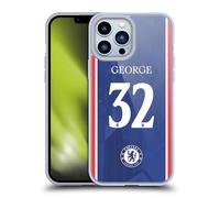 Head Case Designs Officially Licensed Chelsea FC Tyrique George 2025/26 Players Home Kit 2nd Group Gel Case [Military Grade] Compatible with Apple iPhone 13 Pro Max and Compatible with MagSafe