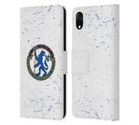 Head Case Designs Officially Licensed Chelsea Football Club 1953 Crest Retro Kit and Stadium Leather Flip Case Compatible With Apple iPhone XR