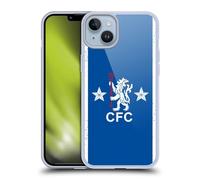 Head Case Designs Officially Licensed Chelsea Football Club 1978 Home Retro Kit and Stadium Gel Case [Military Grade Protection] Compatible with Apple iPhone 14 Plus and Compatible with MagSafe