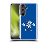 Head Case Designs Officially Licensed Chelsea Football Club 1978 Home Retro Kit and Stadium Gel Case [Military Grade Protection] Compatible with Samsung Galaxy S24 FE and Compatible with MagSafe