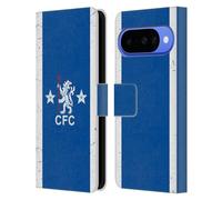 Head Case Designs Officially Licensed Chelsea Football Club 1978 Home Retro Kit and Stadium Leather Flip Case Compatible With Google Pixel 10