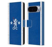 Head Case Designs Officially Licensed Chelsea Football Club 1978 Home Retro Kit and Stadium Leather Flip Case Compatible With Google Pixel 10 Pro XL