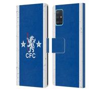 Head Case Designs Officially Licensed Chelsea Football Club 1978 Home Retro Kit and Stadium Leather Flip Case Compatible With Samsung Galaxy A51 (2019)