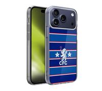 Head Case Designs Officially Licensed Chelsea Football Club 1984 Home Retro Kit and Stadium Gel Case [Military Grade Protection] Compatible With Apple iPhone 17 Pro Max