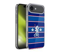 Head Case Designs Officially Licensed Chelsea Football Club 1984 Home Retro Kit and Stadium Gel Case [Military Grade Protection] Compatible With Apple iPhone 17 Air