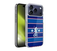 Head Case Designs Officially Licensed Chelsea Football Club 1984 Home Retro Kit and Stadium Gel Case [Military Grade Protection] Compatible With Apple iPhone 17 Pro