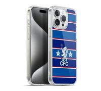Head Case Designs Officially Licensed Chelsea Football Club 1984 Home Retro Kit and Stadium Gel Case [Military Grade Protection] Compatible with Apple iPhone 15 Pro Max and Compatible with MagSafe