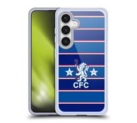 Head Case Designs Officially Licensed Chelsea Football Club 1984 Home Retro Kit and Stadium Gel Case [Military Grade Protection] Compatible With Samsung Galaxy S24 5G