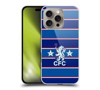 Head Case Designs Officially Licensed Chelsea Football Club 1984 Home Retro Kit and Stadium Hard Back Case Compatible With Apple iPhone 16 Pro