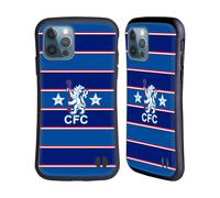 Head Case Designs Officially Licensed Chelsea Football Club 1984 Home Retro Kit and Stadium Hybrid Case Compatible With Apple iPhone 12 / iPhone 12 Pro