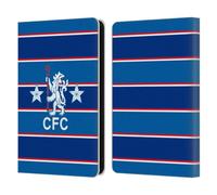 Head Case Designs Officially Licensed Chelsea Football Club 1984 Home Retro Kit and Stadium Leather Flip Case Compatible With Amazon Kindle 11th Gen (2024)