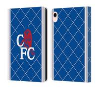 Head Case Designs Officially Licensed Chelsea Football Club 1988 Home Retro Kit and Stadium Leather Flip Case Compatible With Apple iPad mini (2021/2024)