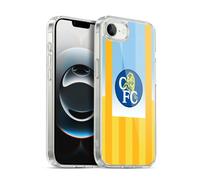 Head Case Designs Officially Licensed Chelsea Football Club 1998 Away Retro Kit and Stadium Gel Case [Military Grade Protection] Compatible with Apple iPhone 16e and Compatible with MagSafe