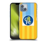 Head Case Designs Officially Licensed Chelsea Football Club 1998 Away Retro Kit and Stadium Hard Back Case Compatible With Apple iPhone 14