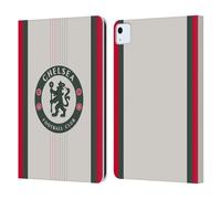 Head Case Designs Officially Licensed Chelsea Football Club Away 2025/26 Kit Leather Flip Case Compatible With Apple iPad Air 11 2020/2022/2024/2025