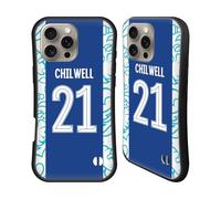 Head Case Designs Officially Licensed Chelsea Football Club Ben Chilwell 2022/23 Players Home Kit Hybrid Case Compatible With Apple iPhone 16 Pro Max