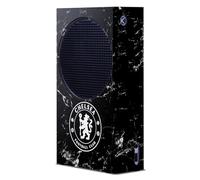 Head Case Designs Officially Licensed Chelsea Football Club Black Marble Art Game Console Wrap Case Cover Compatible With Xbox Series S Console