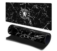 Head Case Designs Officially Licensed Chelsea Football Club Black Marble Crest Logo Gaming Office Desk PC Keyboard Mouse Mat Pad 23.62 x 11.81 x 0.12 inches (600 x 300 mm) - L