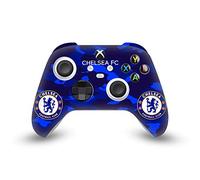 Head Case Designs Officially Licensed Chelsea Football Club Camouflage Mixed Logo Vinyl Sticker Gaming Skin Decal Cover Compatible With Xbox Series X/S Controller