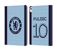 Head Case Designs Officially Licensed Chelsea Football Club Christian Pulisic 2020/21 Players Away Kit Group 1 Leather Flip Case Compatible With Apple iPad Air 13 2024/2025