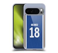 Head Case Designs Officially Licensed Chelsea Football Club Christopher Nkunku 2023/24 Players Home Kit Gel Case [Military Grade] Compatible with Google Pixel 10 and Compatible with MagSafe