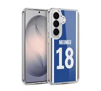 Head Case Designs Officially Licensed Chelsea Football Club Christopher Nkunku 2023/24 Players Home Kit Gel Case [Military Grade] Compatible with Samsung Galaxy S26 Plus and Compatible with MagSafe
