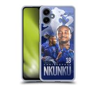 Head Case Designs Officially Licensed Chelsea Football Club Christopher Nkunku 2024/25 First Team Gel Case [Military Grade Protection] Compatible With Samsung Galaxy A06 4G