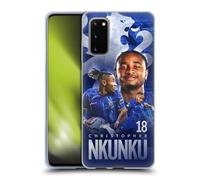 Head Case Designs Officially Licensed Chelsea Football Club Christopher Nkunku 2024/25 First Team Gel Case [Military Grade Protection] Compatible With Samsung Galaxy S20 / S20 5G