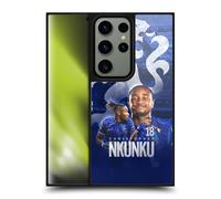 Head Case Designs Officially Licensed Chelsea Football Club Christopher Nkunku 2024/25 First Team Gel Armour Case [Military Grade Protection] Compatible With Samsung Galaxy S24 Ultra 5G