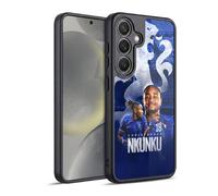 Head Case Designs Officially Licensed Chelsea Football Club Christopher Nkunku 2024/25 First Team Gel Armour Case [Military Grade Protection] Compatible With Samsung Galaxy S24 5G